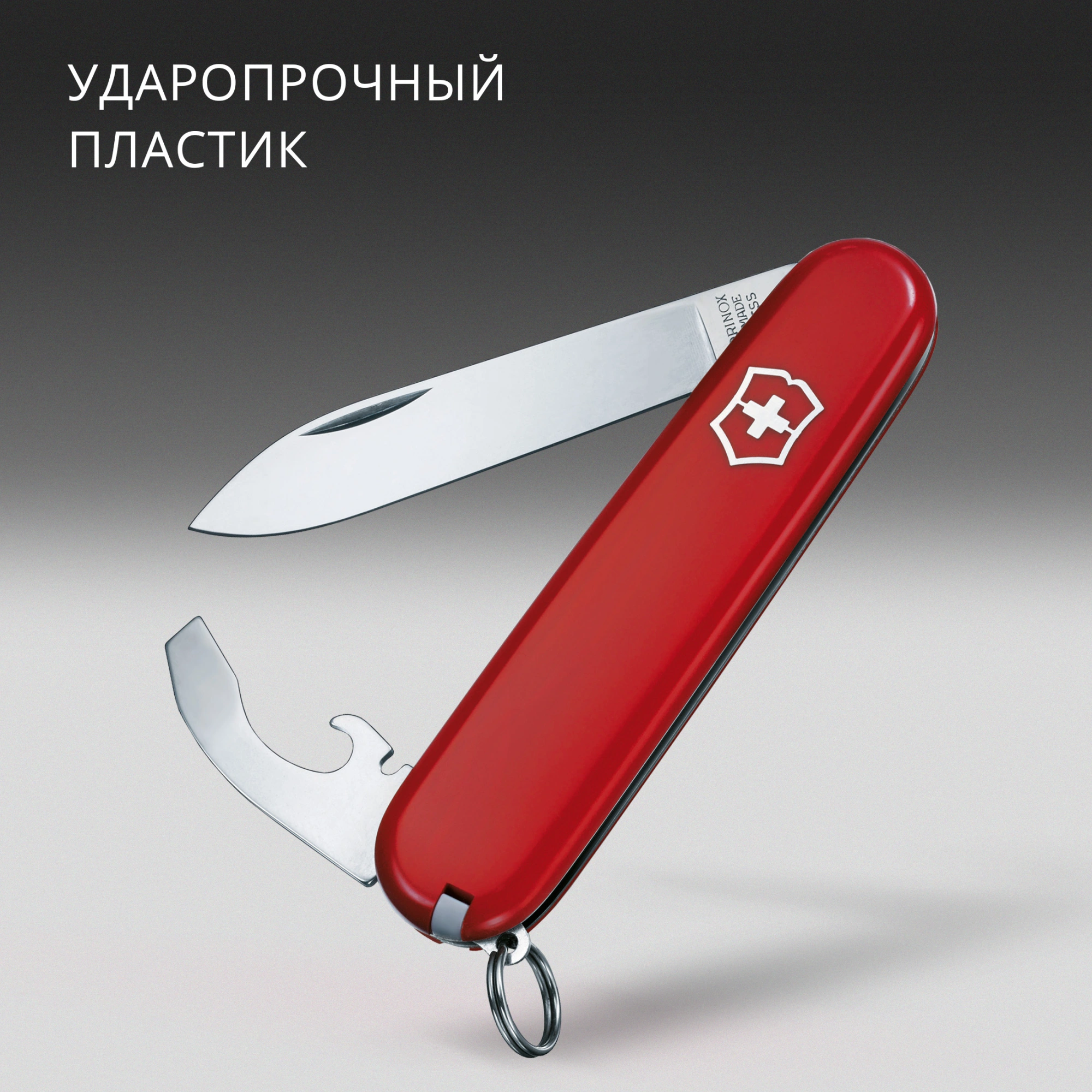 Нож перочинный Victorinox Bantam (0.2303) 84мм 8функц. красный карт.коробка — миниатюра 10