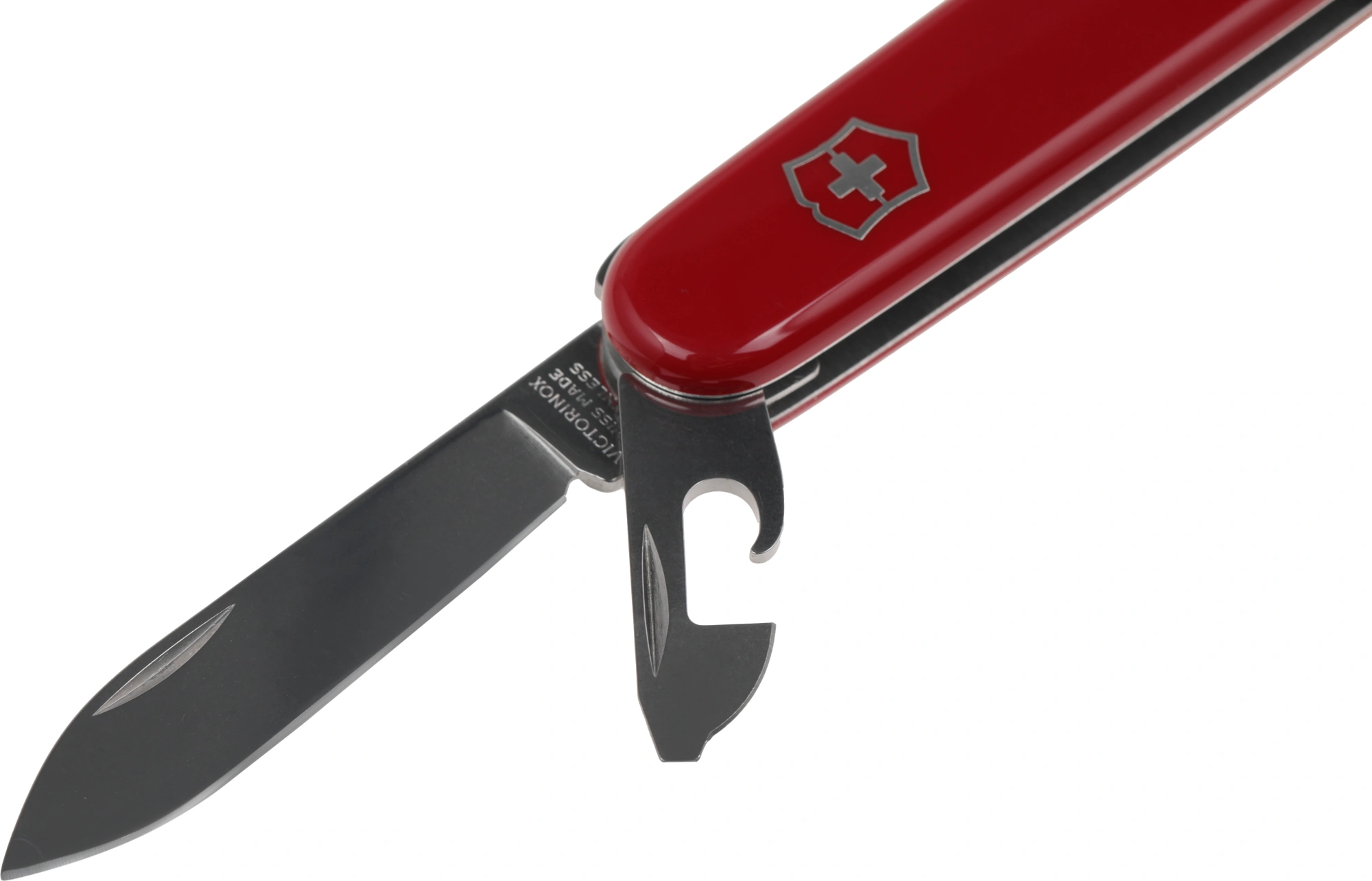 Нож перочинный Victorinox Recruit (0.2503) 84мм 10функц. красный карт.коробка — миниатюра 7