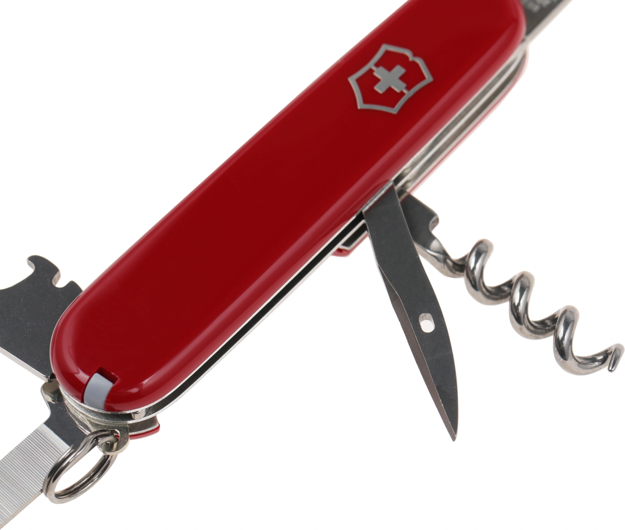 Нож перочинный Victorinox Sportsman (0.3803) 84мм 13функц. красный карт.коробка — миниатюра 6
