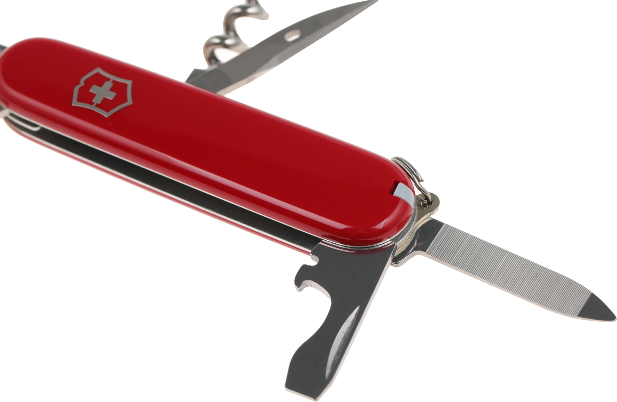 Нож перочинный Victorinox Sportsman (0.3803) 84мм 13функц. красный карт.коробка — миниатюра 7