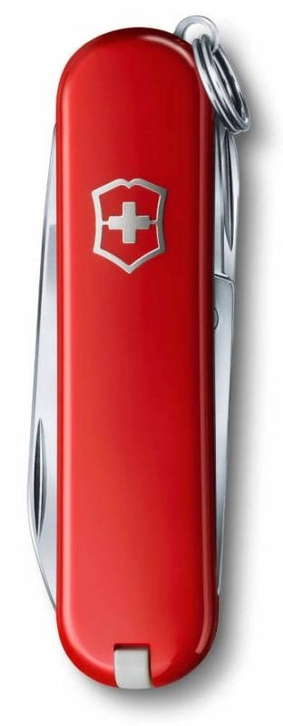 Нож перочинный Victorinox Classic (0.6203) 58мм 7функц. красный карт.коробка — миниатюра 2