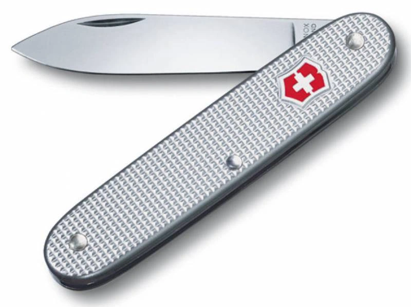 Нож перочинный Victorinox Pioneer Alox (0.8000.26) 93мм 1функц. серебристый карт.коробка — фото 1