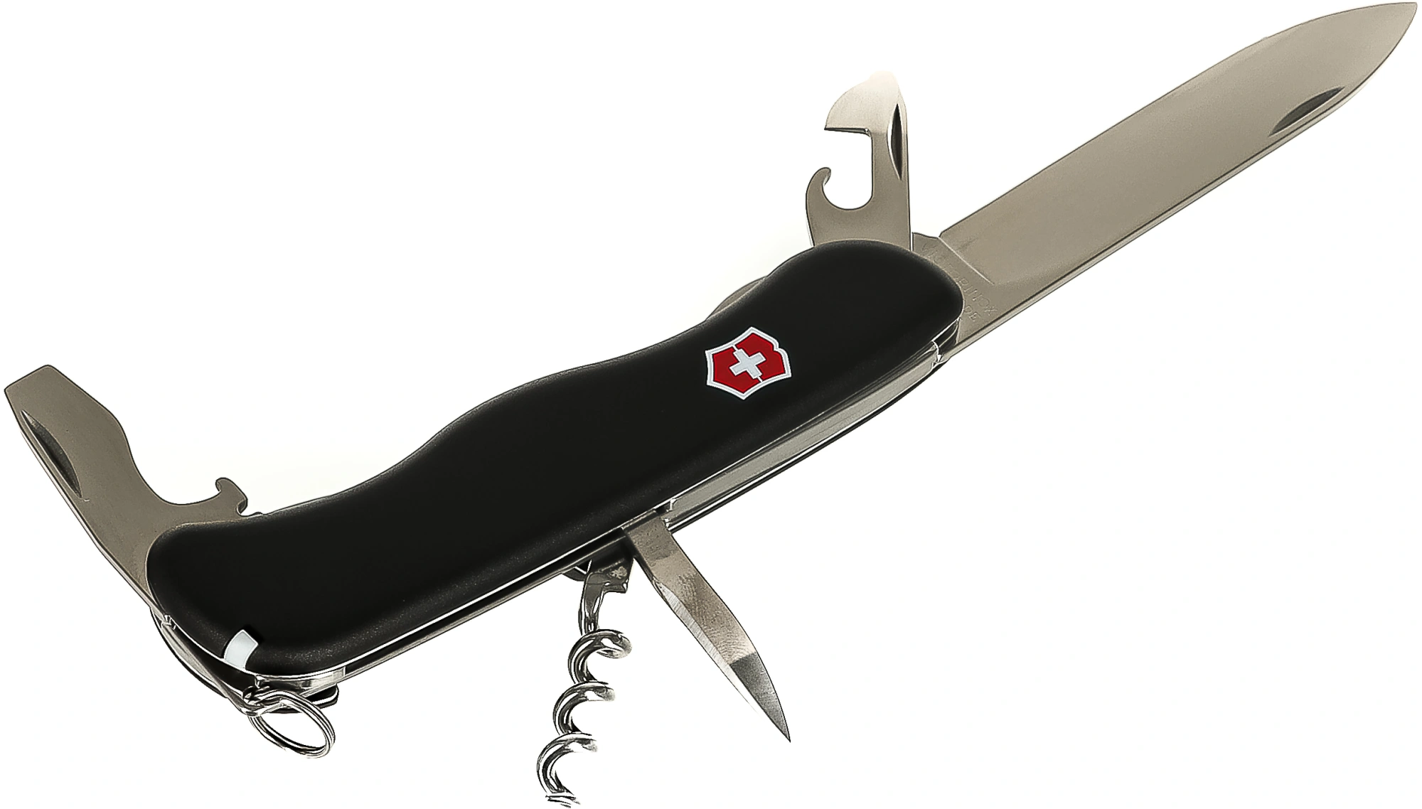 Нож перочинный Victorinox picknicker (0.8353.3) 111мм 11функц. черный карт.коробка — миниатюра 6