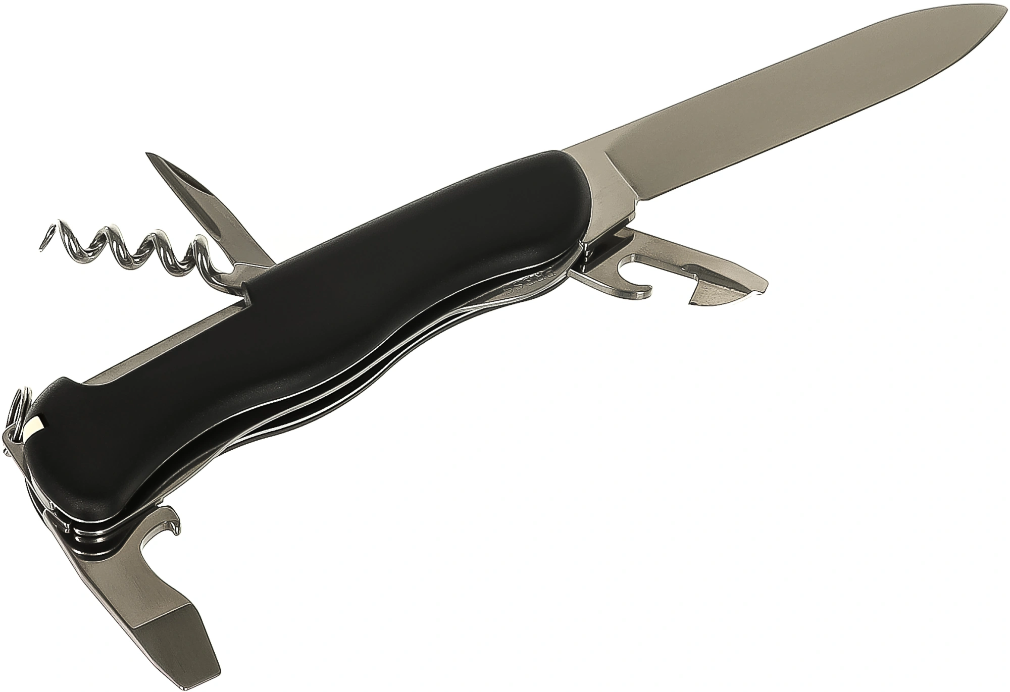 Нож перочинный Victorinox picknicker (0.8353.3) 111мм 11функц. черный карт.коробка — миниатюра 7