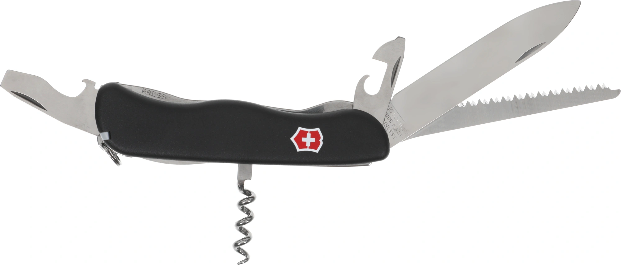 Нож перочинный Victorinox Forester (0.8363.3) 111мм 12функц. черный карт.коробка — миниатюра 8