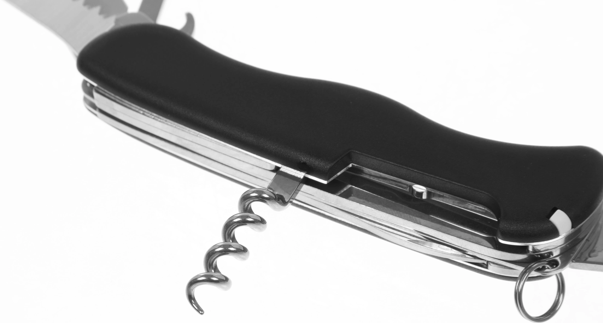 Нож перочинный Victorinox Forester (0.8363.3) 111мм 12функц. черный карт.коробка — миниатюра 4
