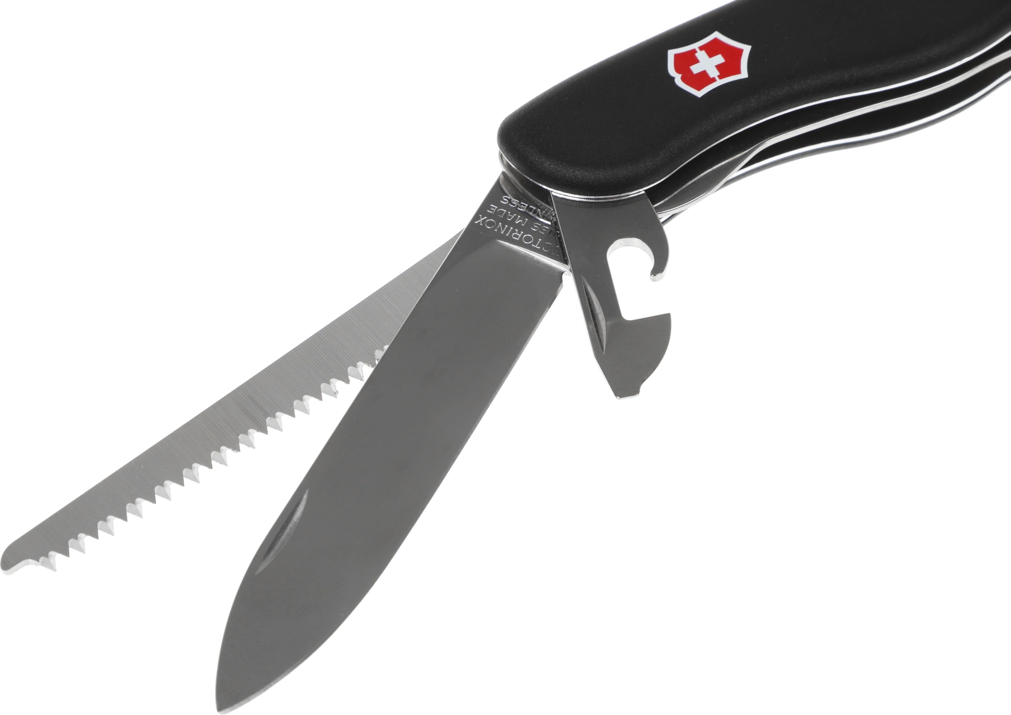 Нож перочинный Victorinox Forester (0.8363.3) 111мм 12функц. черный карт.коробка — миниатюра 2