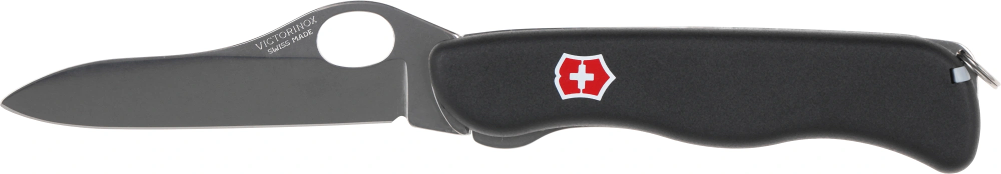 Нож перочинный Victorinox Sentinel One Hand (0.8416.M3) 111мм 5функц. черный карт.коробка — миниатюра 7