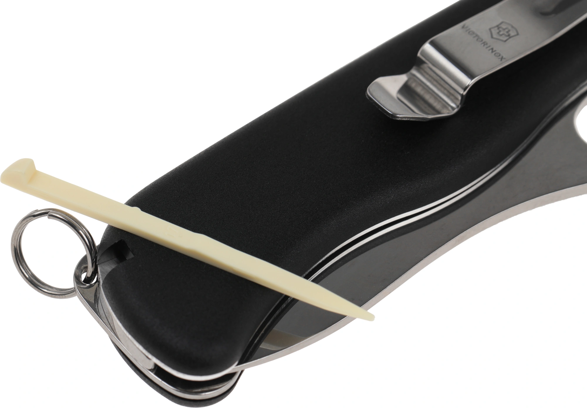 Нож перочинный Victorinox Sentinel One Hand (0.8416.M3) 111мм 5функц. черный карт.коробка — миниатюра 6