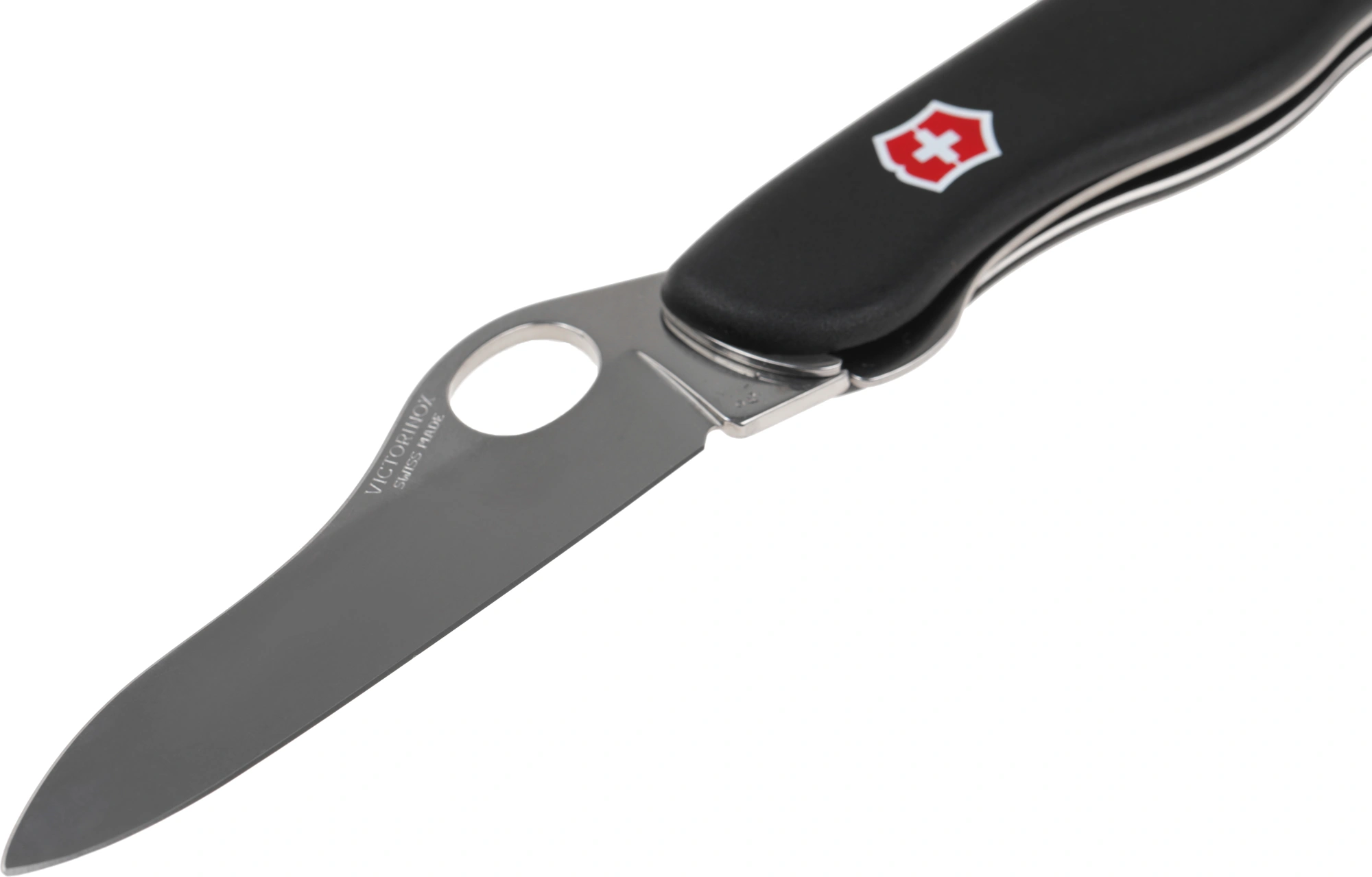 Нож перочинный Victorinox Sentinel One Hand (0.8416.M3) 111мм 5функц. черный карт.коробка — миниатюра 8