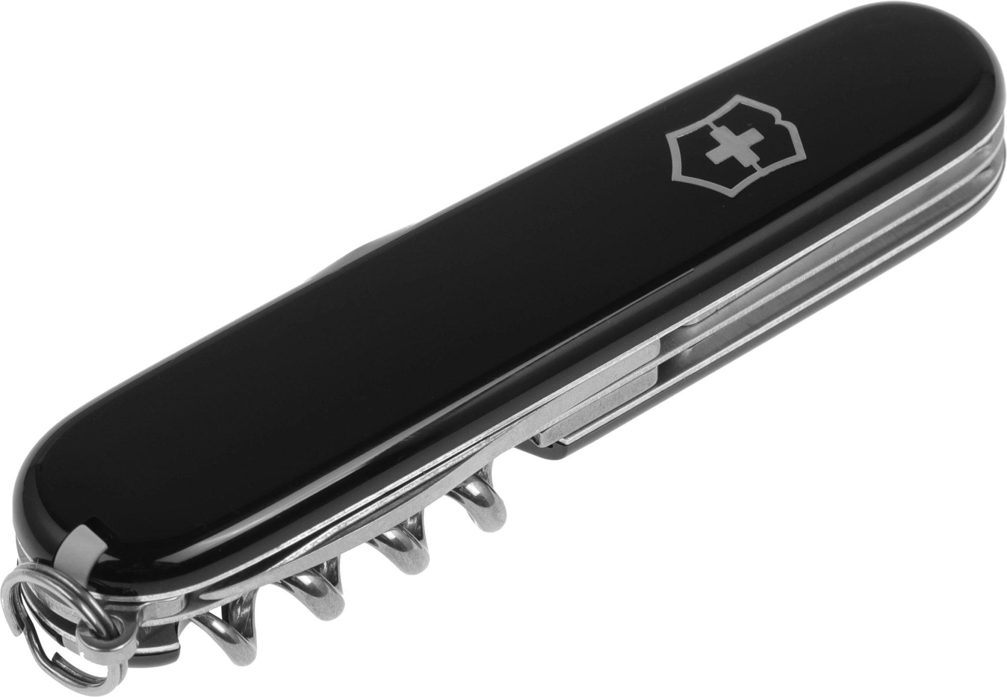 Нож перочинный Victorinox Spartan (1.3603.3) 91мм 12функц. черный карт.коробка — миниатюра 3