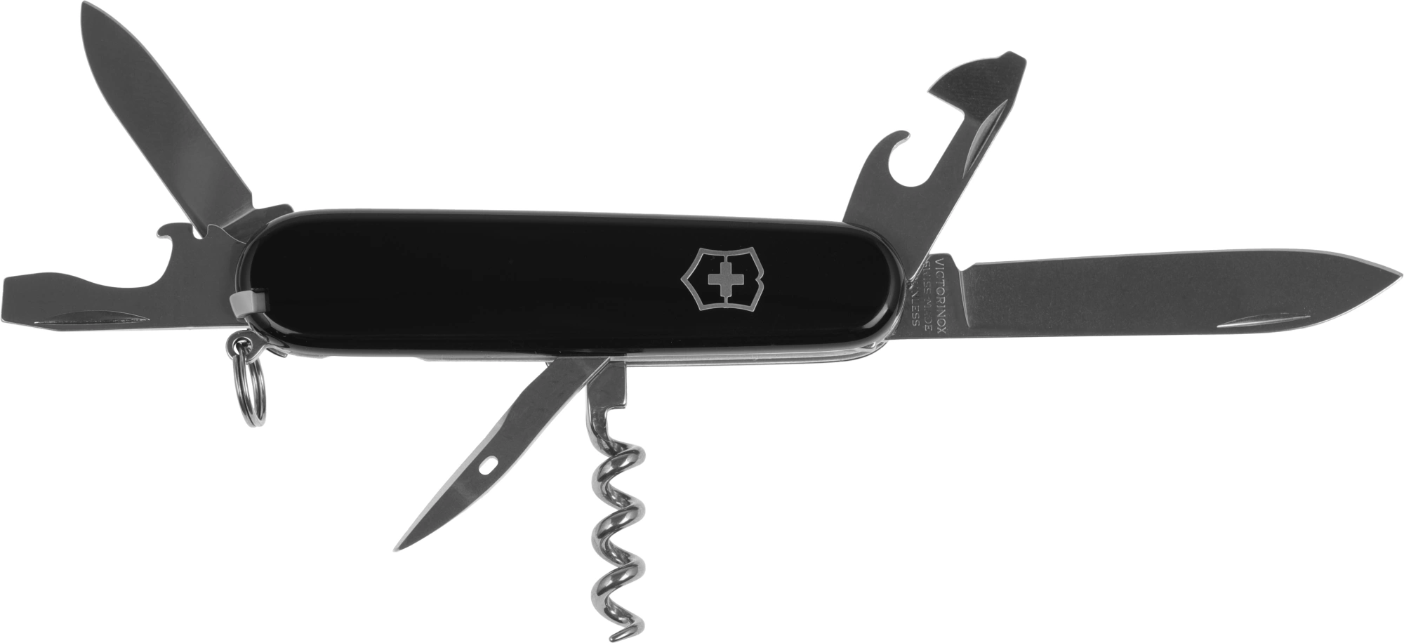 Нож перочинный Victorinox Spartan (1.3603.3) 91мм 12функц. черный карт.коробка — миниатюра 6