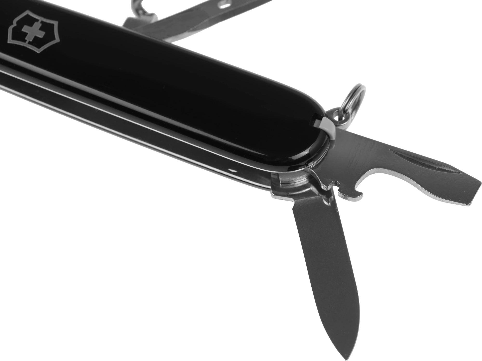Нож перочинный Victorinox Spartan (1.3603.3) 91мм 12функц. черный карт.коробка — миниатюра 7