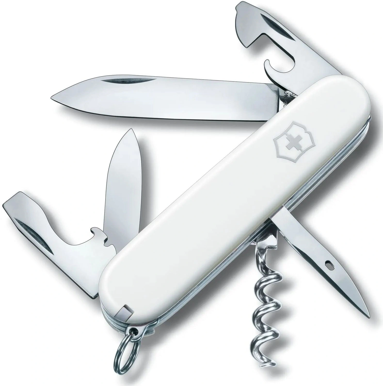Нож перочинный Victorinox Spartan (1.3603.7) 91мм 12функц. белый карт.коробка — фото 1