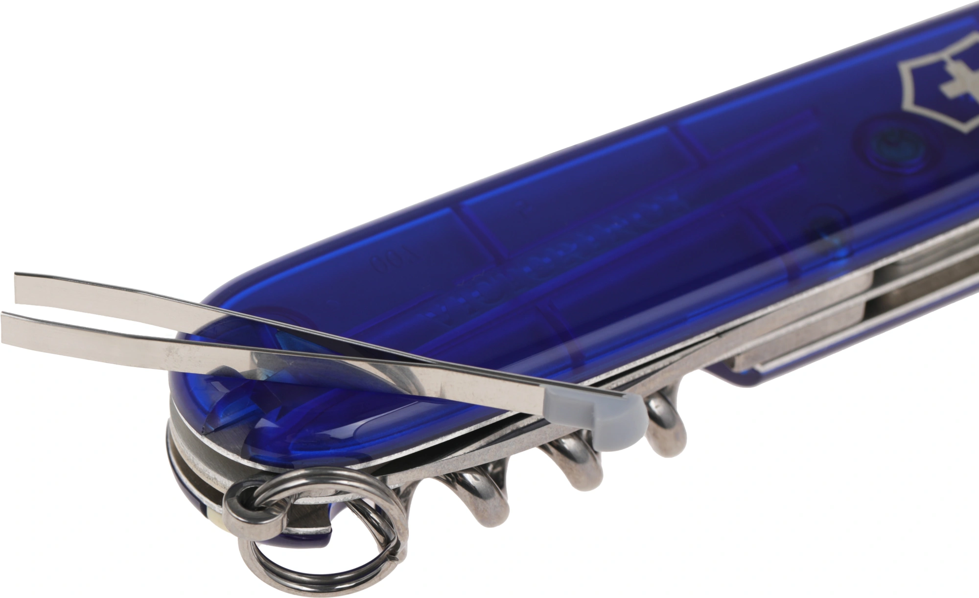 Нож перочинный Victorinox Spartan (1.3603.T2) 91мм 12функц. синий полупрозрачный карт.коробка — миниатюра 3