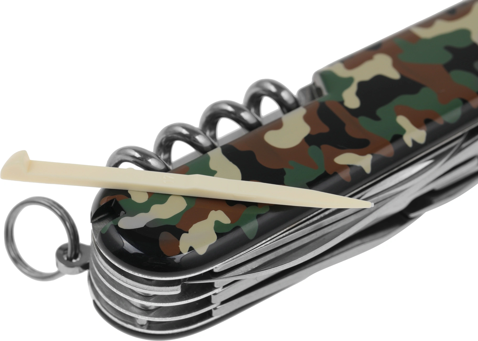 Нож перочинный Victorinox Huntsman (1.3713.94) 91мм 15функц. камуфляж карт.коробка — миниатюра 8