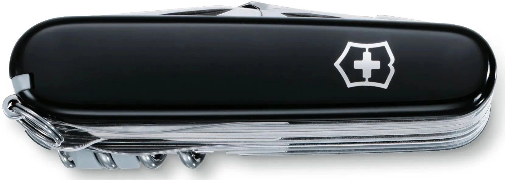 Нож перочинный Victorinox SwissChamp (1.6795.3) 91мм 33функц. черный карт.коробка — миниатюра 2