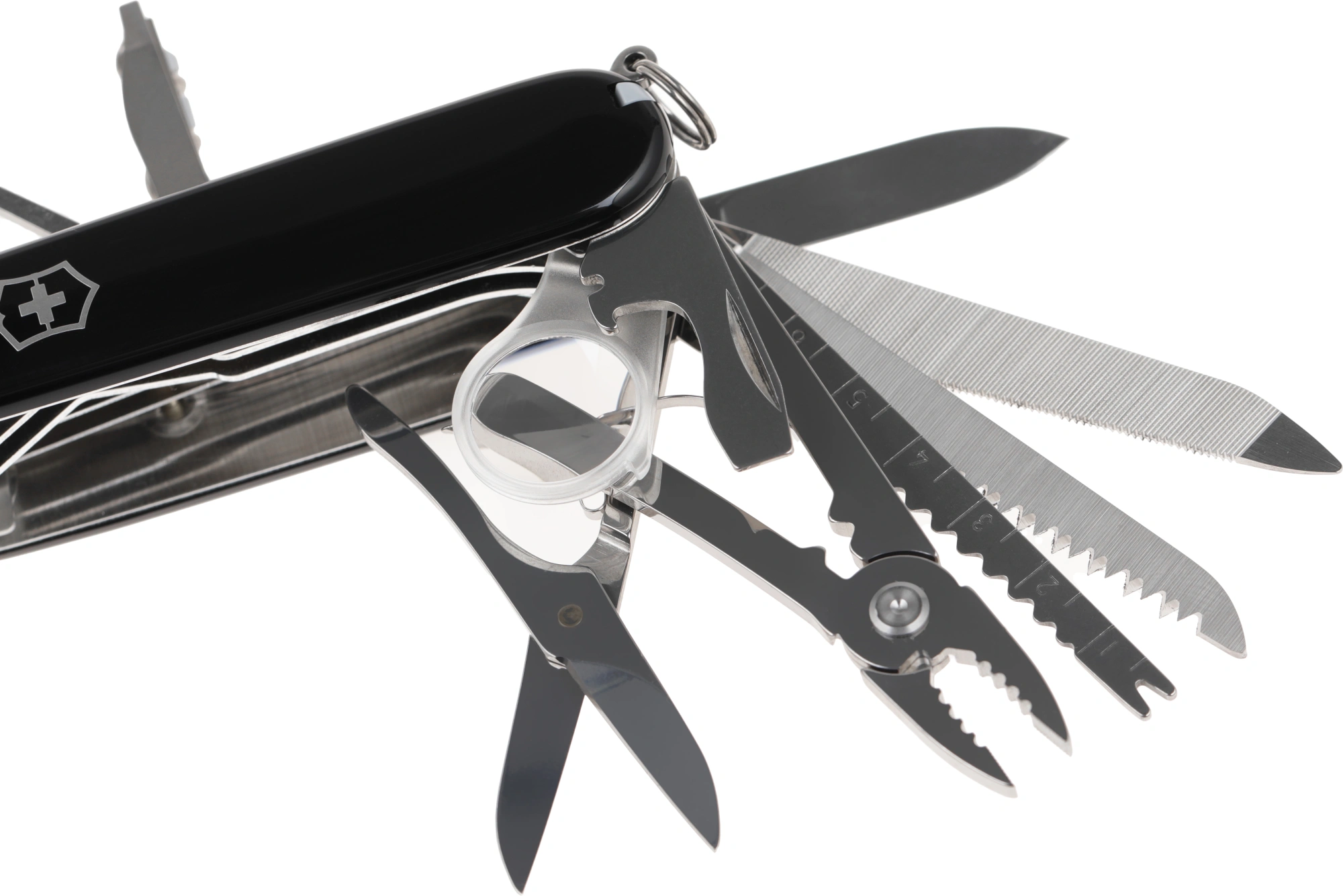 Нож перочинный Victorinox SwissChamp (1.6795.3) 91мм 33функц. черный карт.коробка — миниатюра 7