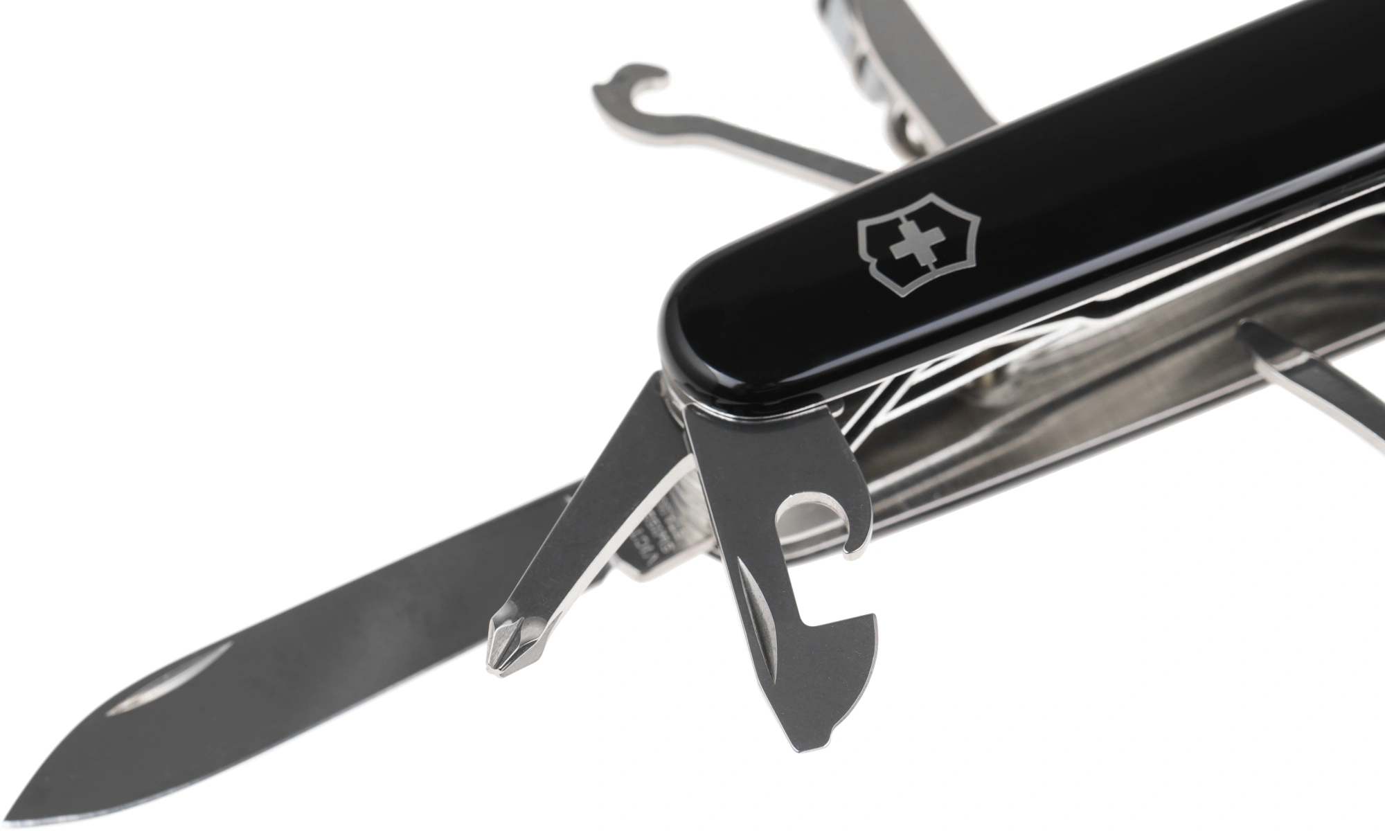 Нож перочинный Victorinox SwissChamp (1.6795.3) 91мм 33функц. черный карт.коробка — миниатюра 8