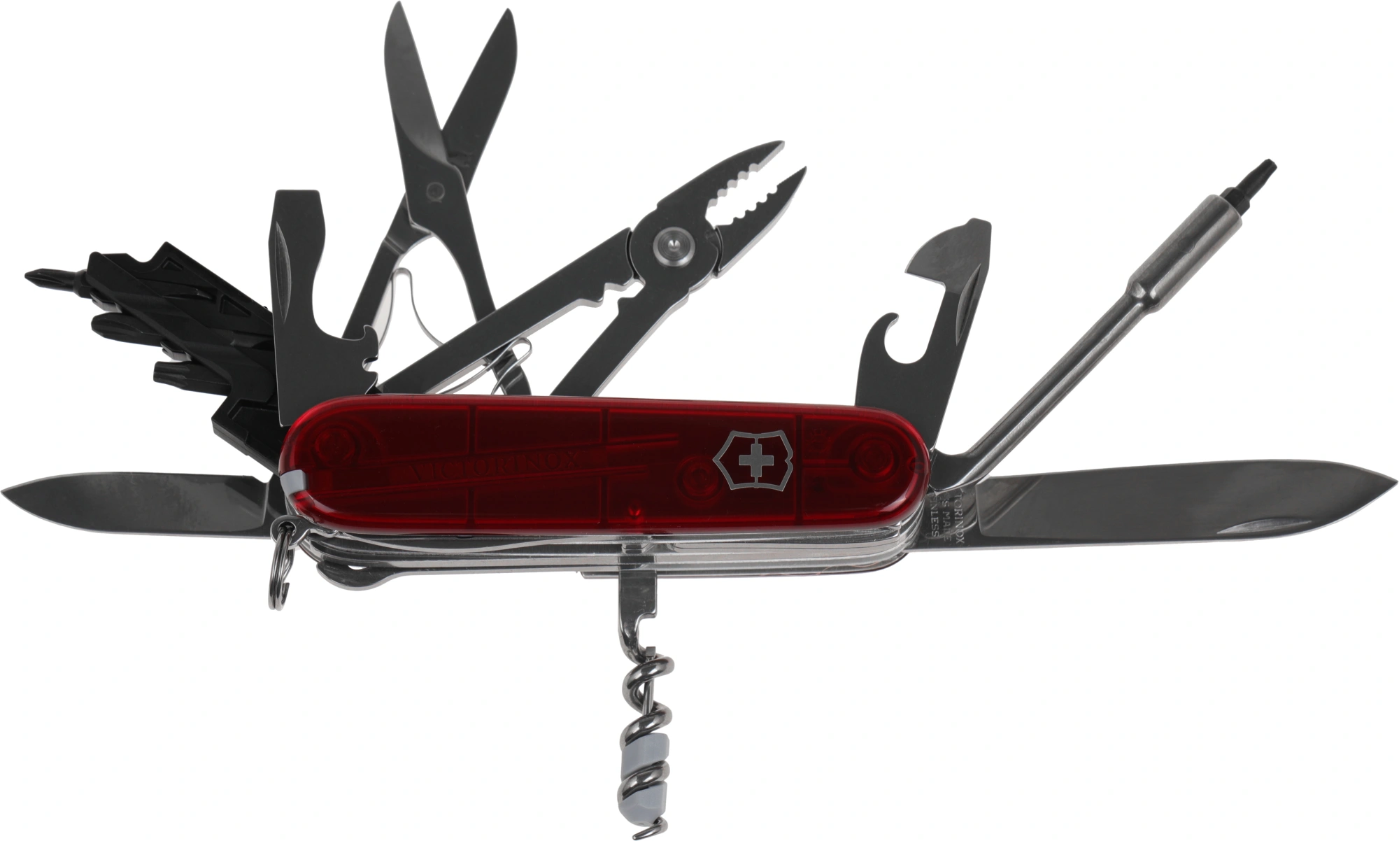 Нож перочинный Victorinox CyberTool M (1.7725.T) 91мм 34функц. красный карт.коробка — миниатюра 7