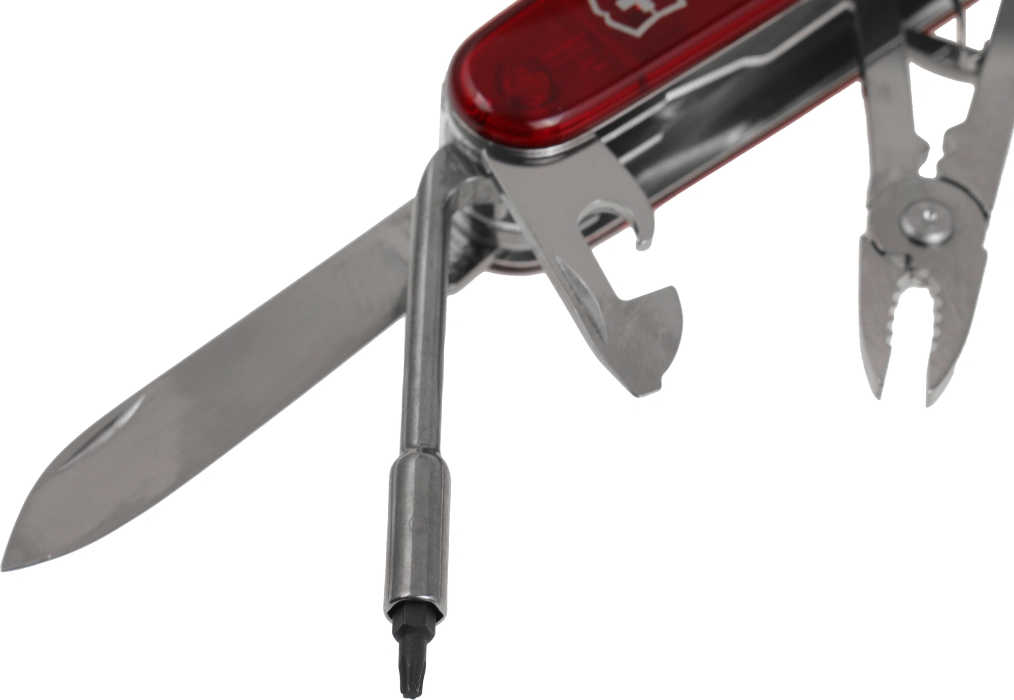 Нож перочинный Victorinox CyberTool M (1.7725.T) 91мм 34функц. красный карт.коробка — миниатюра 8