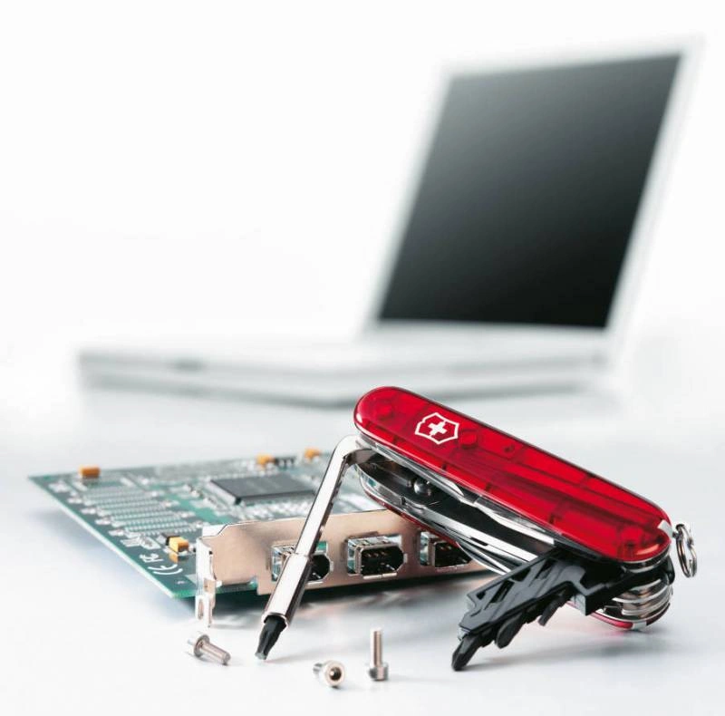 Нож перочинный Victorinox CyberTool M (1.7725.T) 91мм 34функц. красный карт.коробка — миниатюра 2