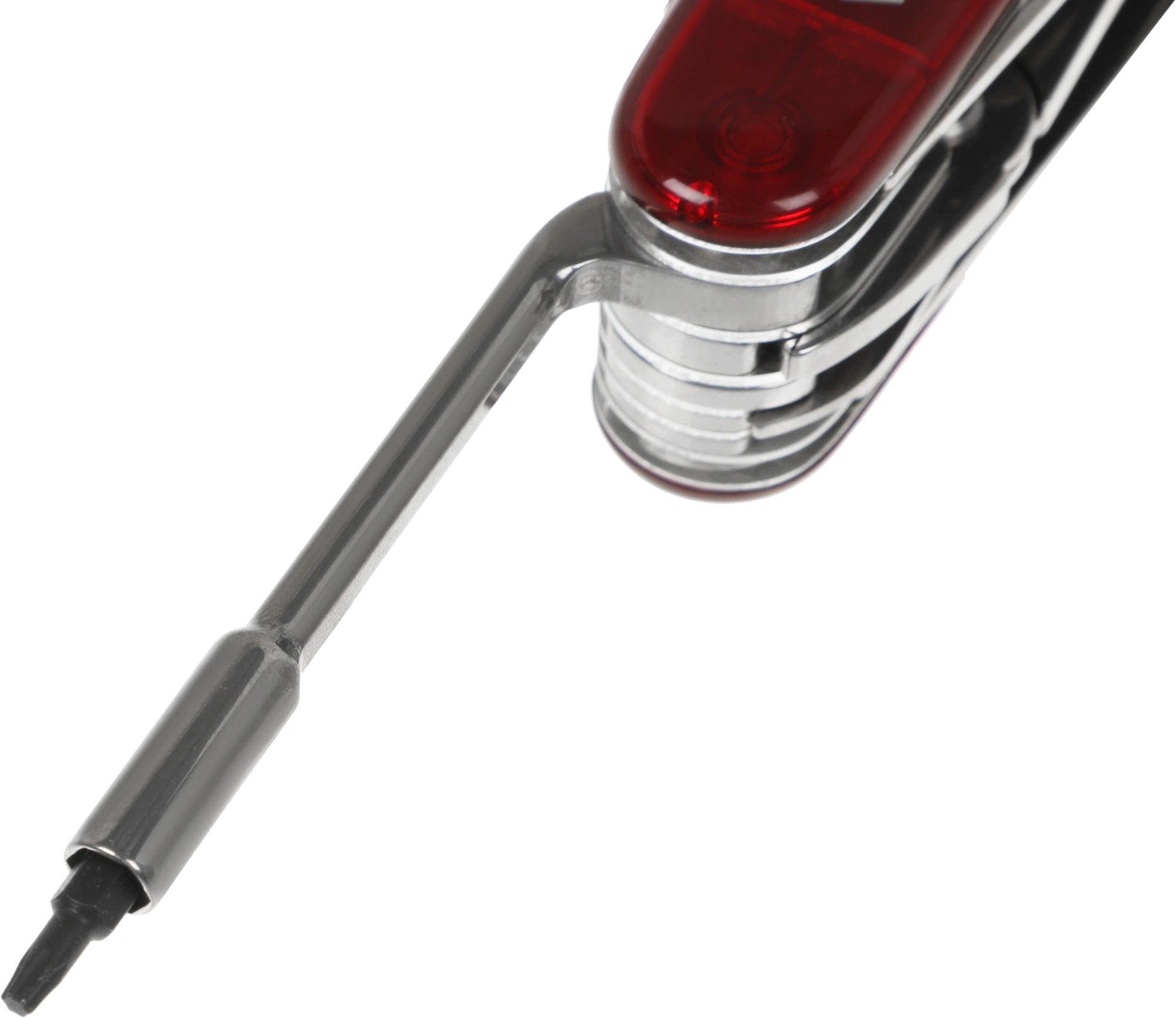 Нож перочинный Victorinox CyberTool L (1.7775.T) 91мм 39функц. красный полупрозрачный карт.коробка — миниатюра 4