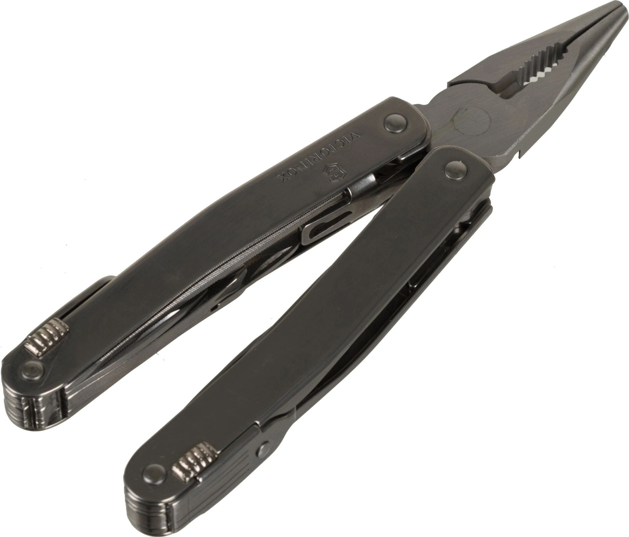 Мультитул Victorinox SwissTool Spirit X (3.0224.L) 105мм 24функц. чехол кожаный серебристый карт.коробка — миниатюра 3
