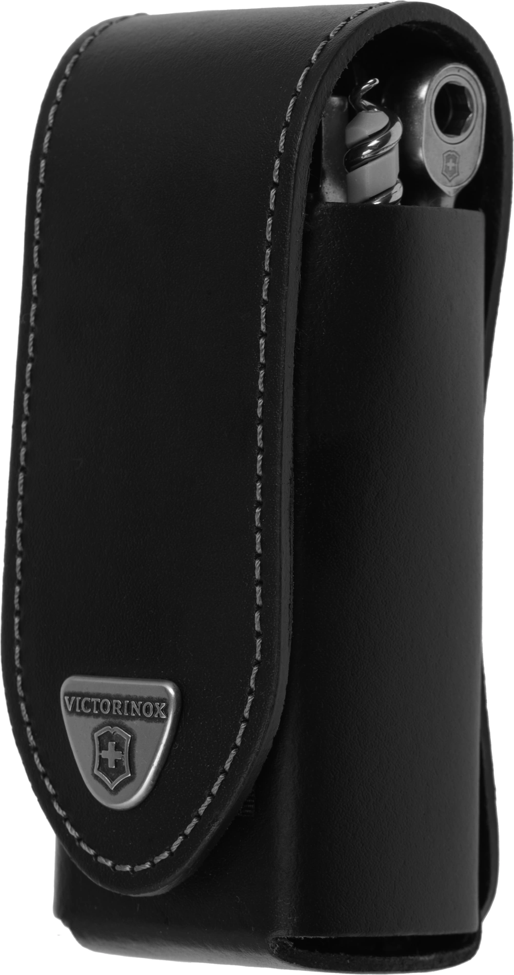 Мультитул Victorinox SwissTool X Plus Ratchet (3.0339.L) 115мм 39функц. мини-отвертка/штопор/набор бит/удлинитель/чехол кожаный серебристый карт.коробка — фото 1