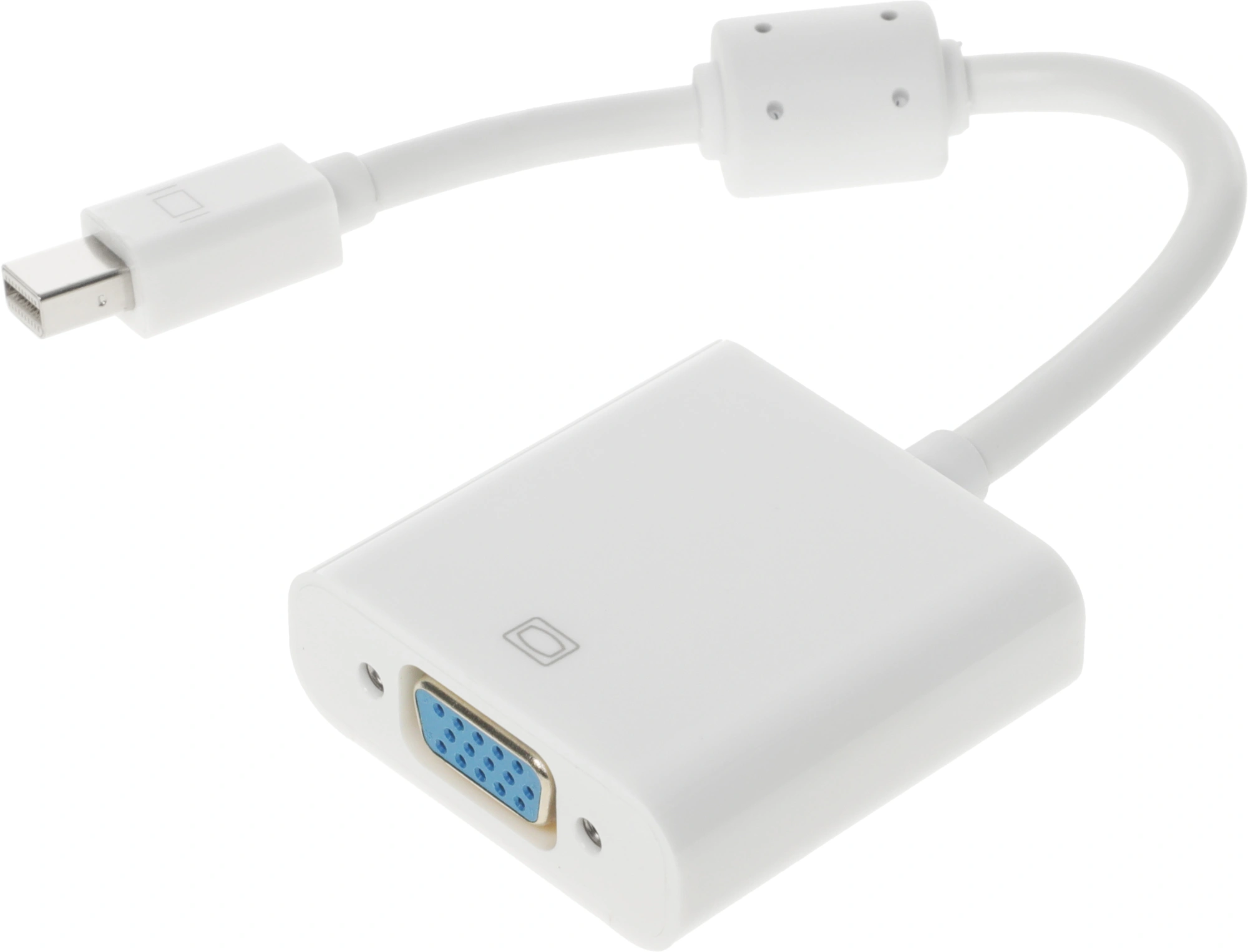 Адаптер Hama VGA (f) miniDisplayPort (m) 0.1м (00053247) белый — миниатюра 3