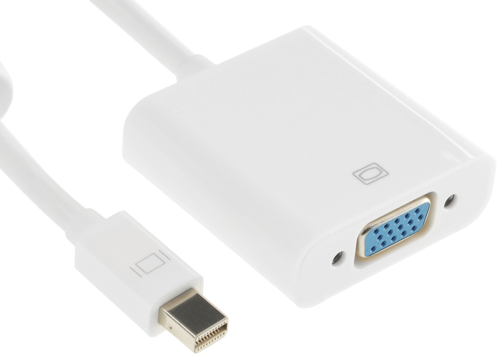 Адаптер Hama VGA (f) miniDisplayPort (m) 0.1м (00053247) белый — миниатюра 5
