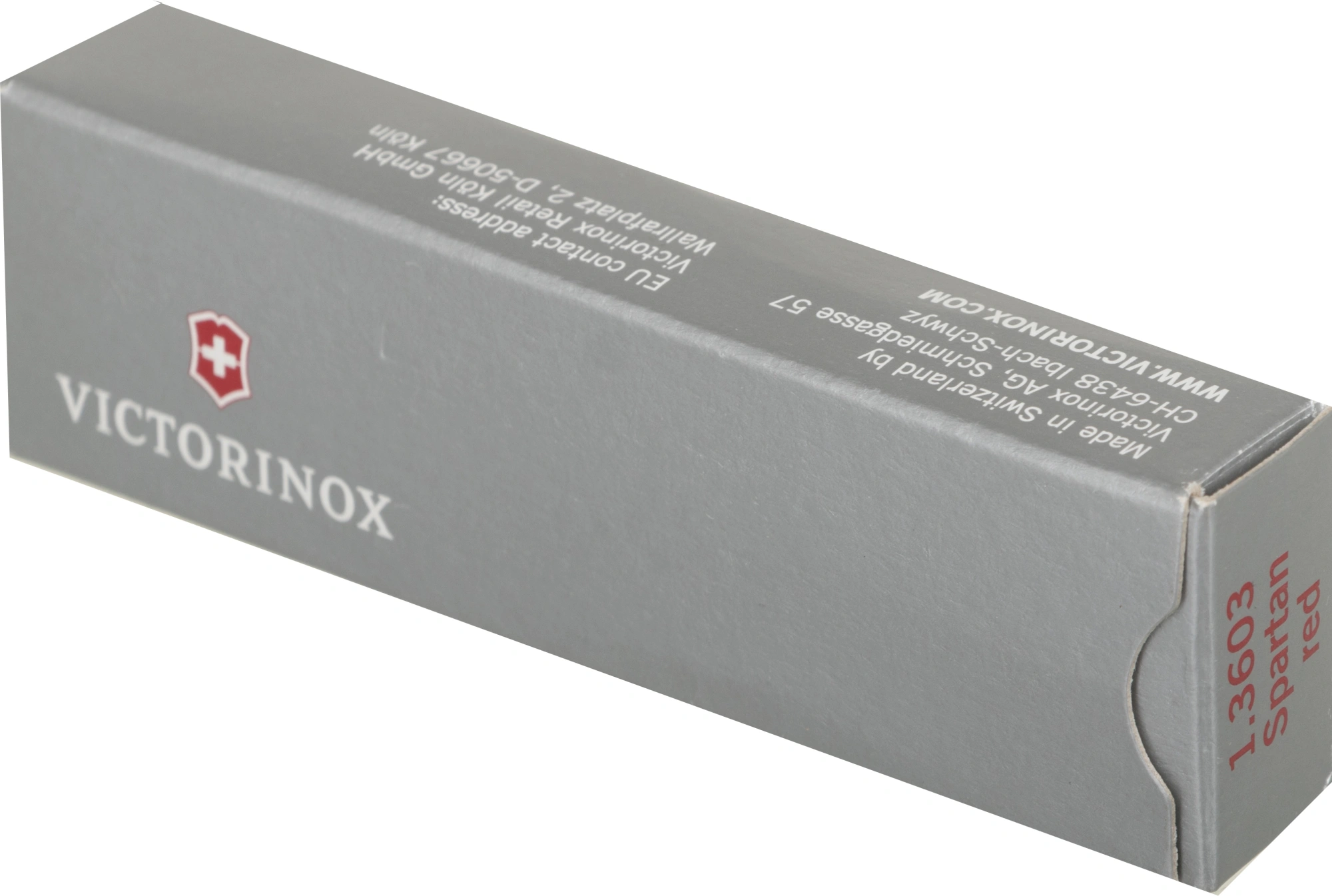 Нож перочинный Victorinox Spartan (1.3603) 91мм 12функц. красный карт.коробка — миниатюра 5