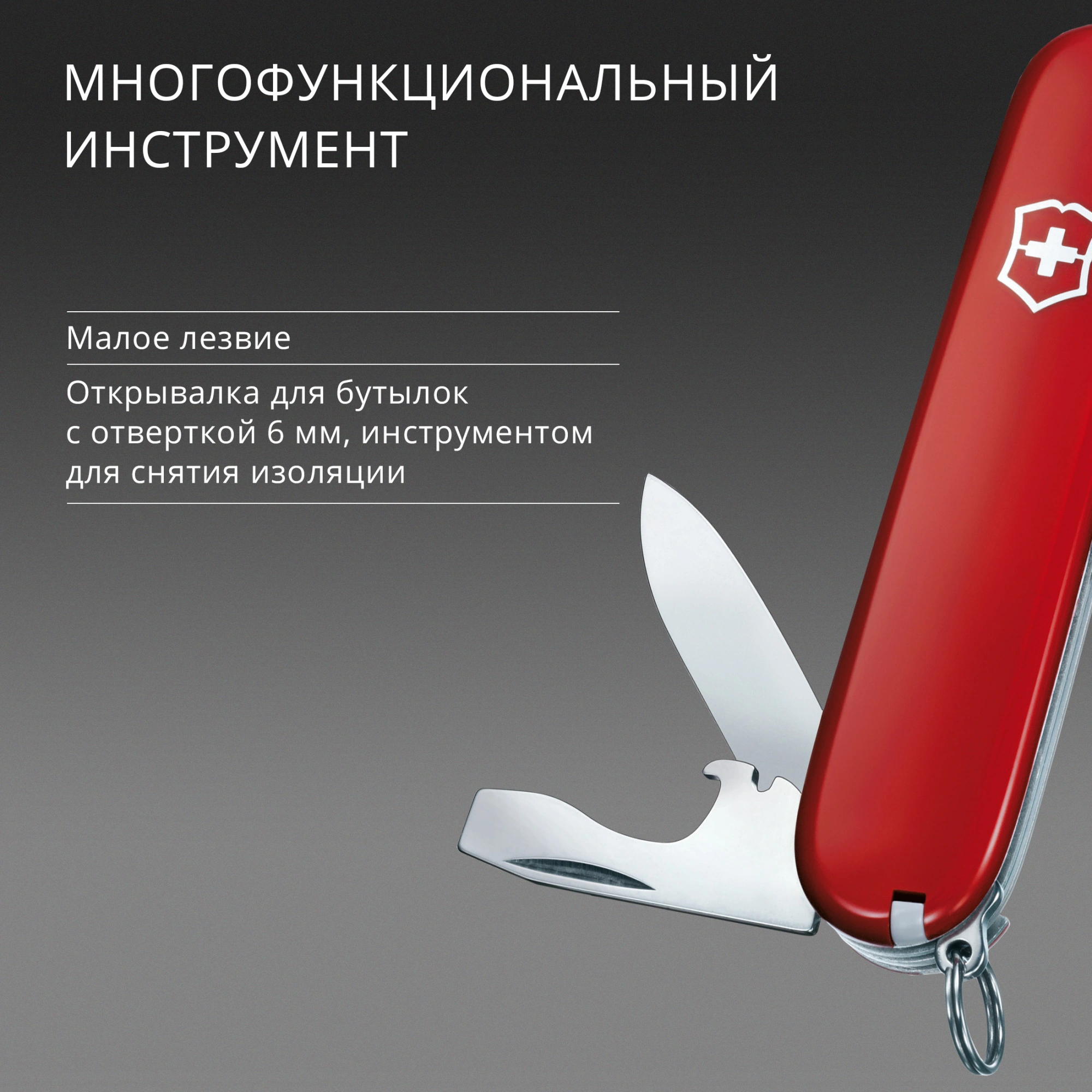 Нож перочинный Victorinox Spartan (1.3603) 91мм 12функц. красный карт.коробка — миниатюра 16