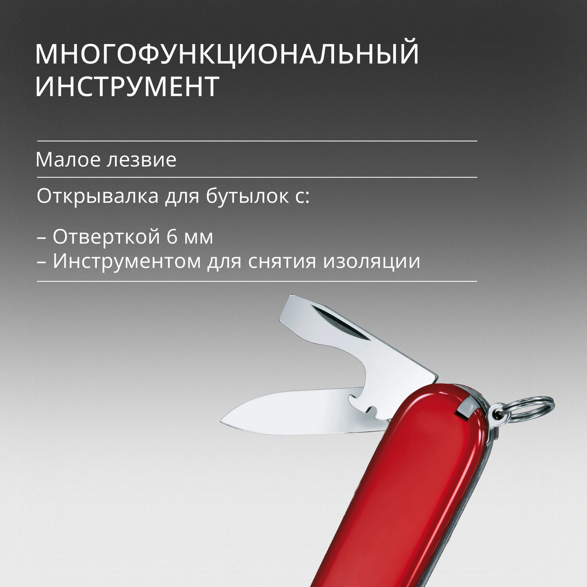 Нож перочинный Victorinox Camper (1.3613) 91мм 13функц. красный карт.коробка — миниатюра 12