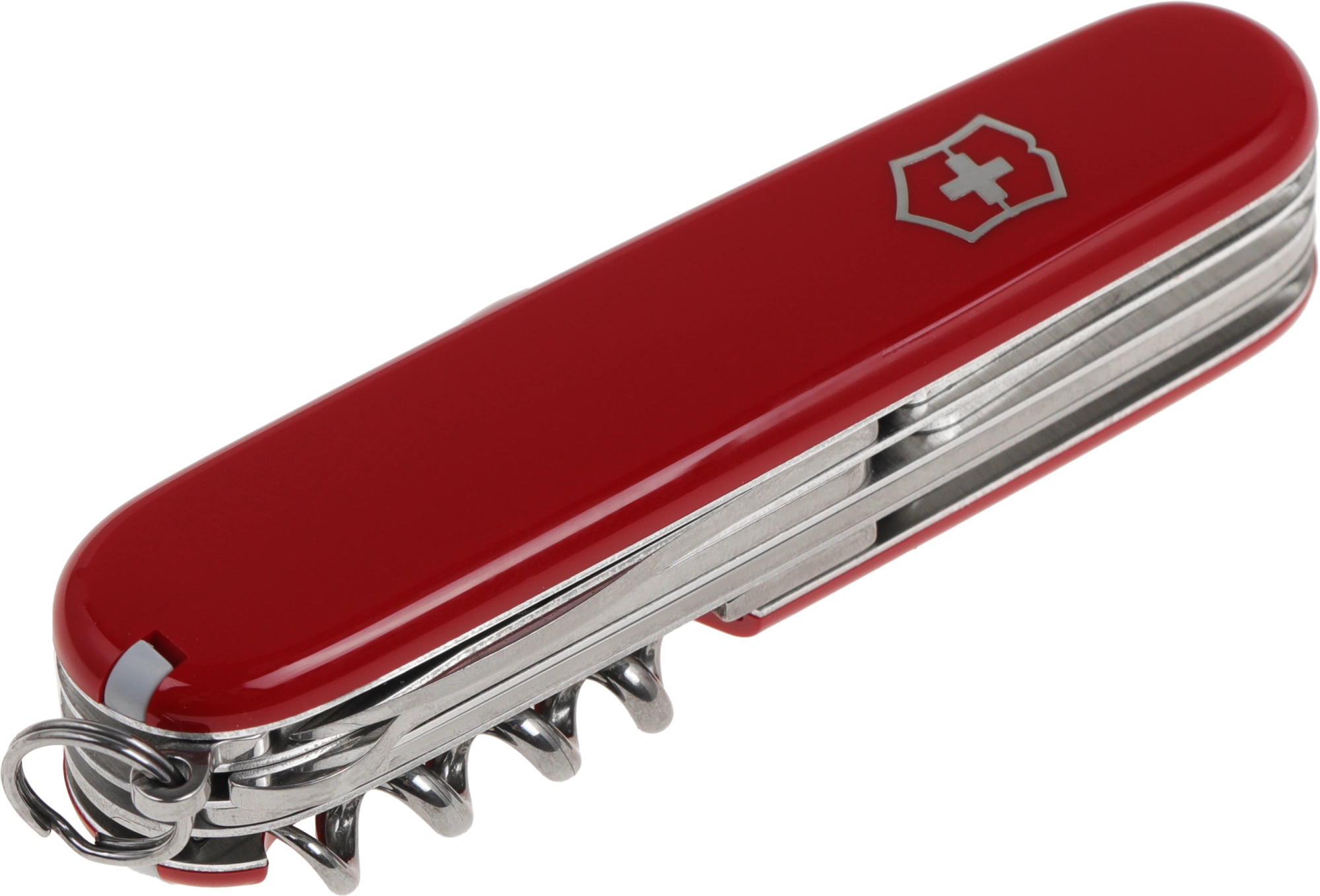 Нож перочинный Victorinox Huntsman (1.3713) 91мм 15функц. красный карт.коробка — миниатюра 3