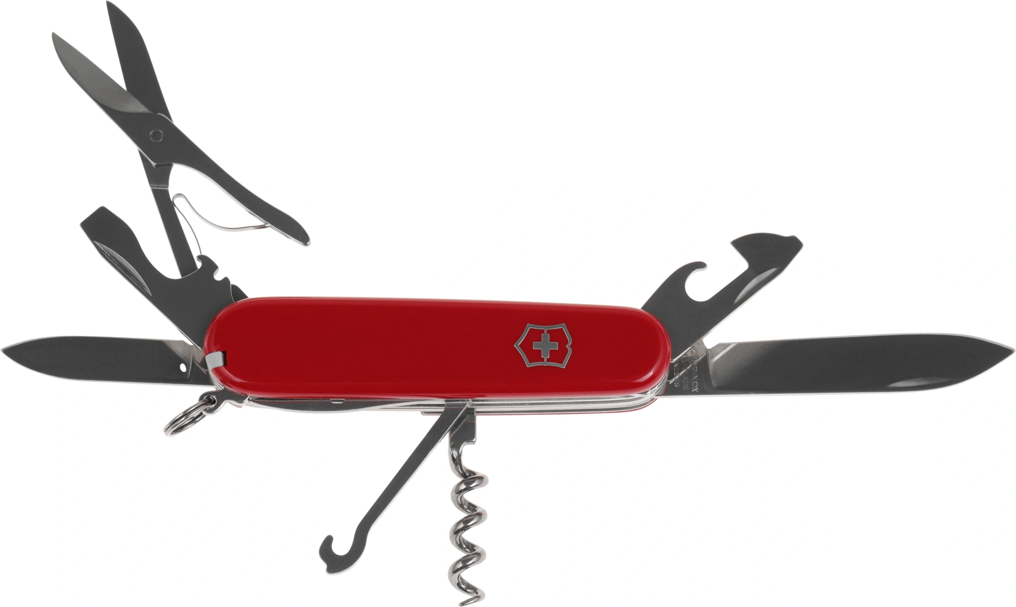 Нож перочинный Victorinox Huntsman (1.3713) 91мм 15функц. красный карт.коробка — миниатюра 6