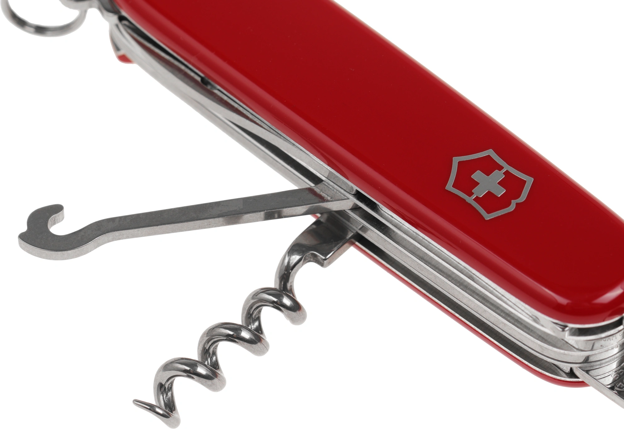 Нож перочинный Victorinox Huntsman (1.3713) 91мм 15функц. красный карт.коробка — миниатюра 9