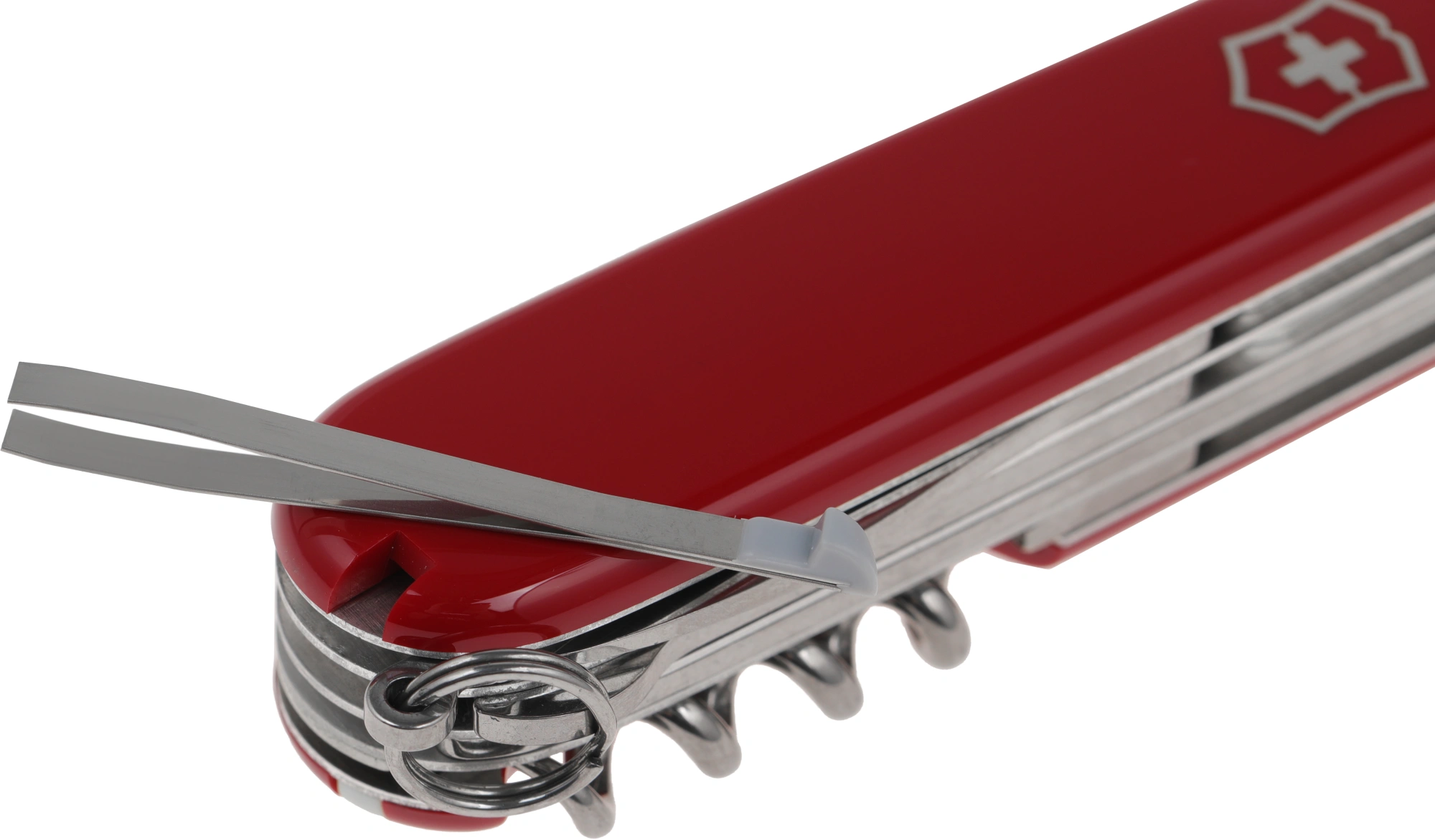 Нож перочинный Victorinox Mountaineer (1.3743) 91мм 18функц. красный карт.коробка — миниатюра 3