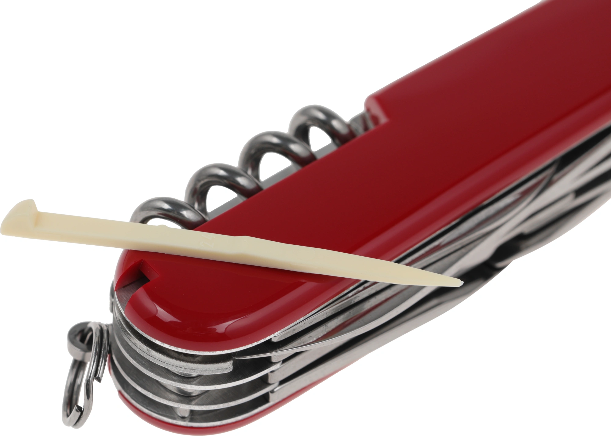 Нож перочинный Victorinox Mountaineer (1.3743) 91мм 18функц. красный карт.коробка — миниатюра 4