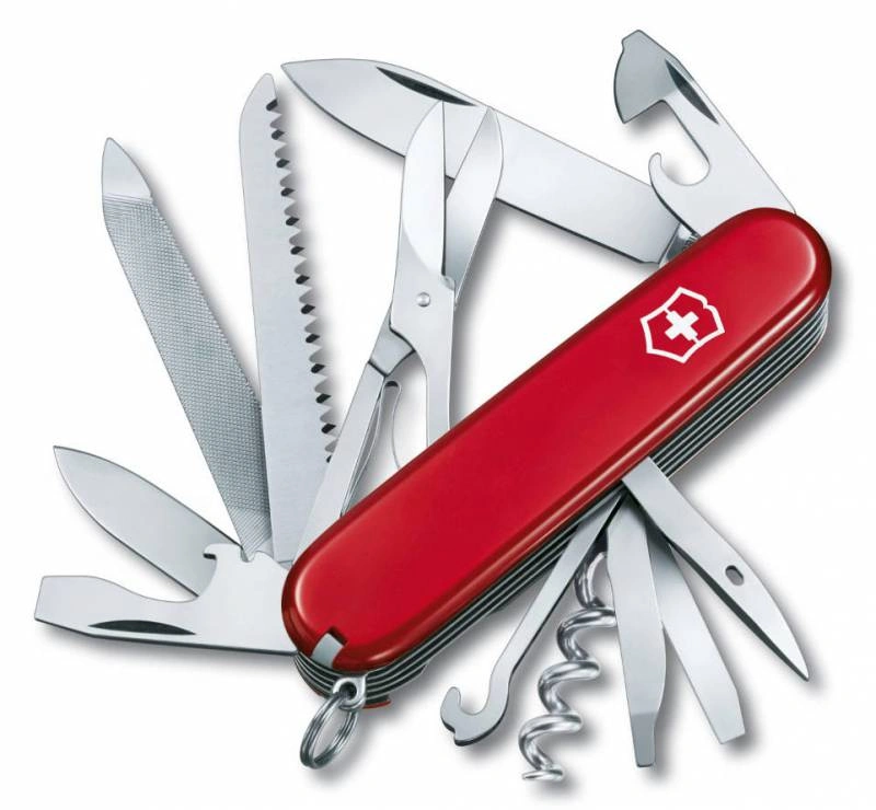 Нож перочинный Victorinox Ranger (1.3763) 91мм 21функц. красный карт.коробка — миниатюра 2
