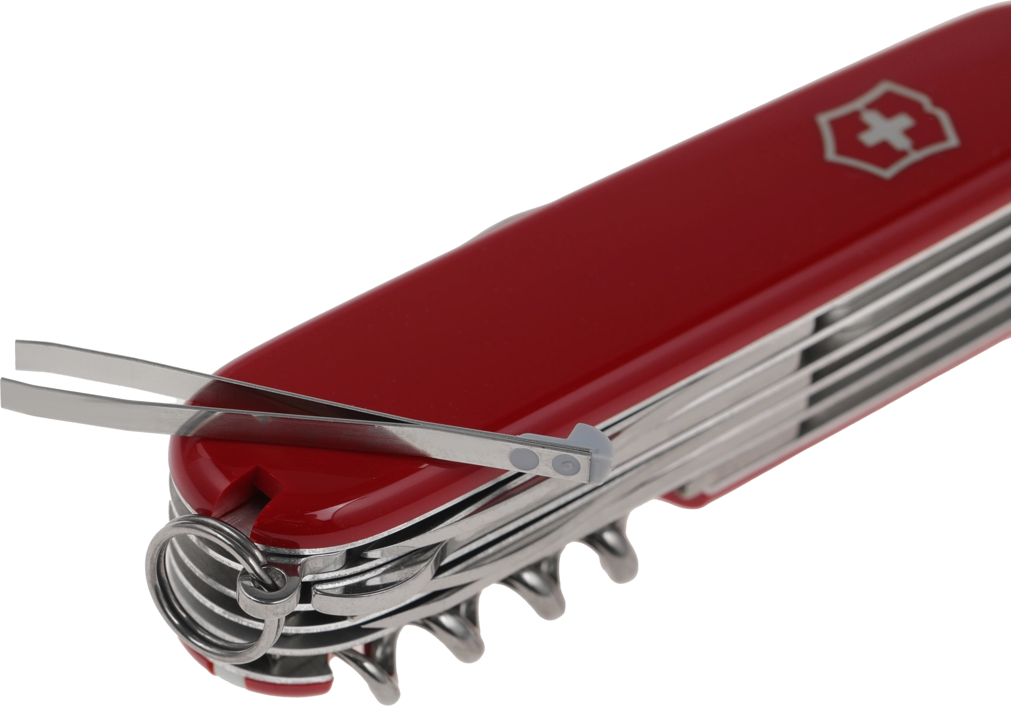 Нож перочинный Victorinox Ranger (1.3763) 91мм 21функц. красный карт.коробка — миниатюра 4