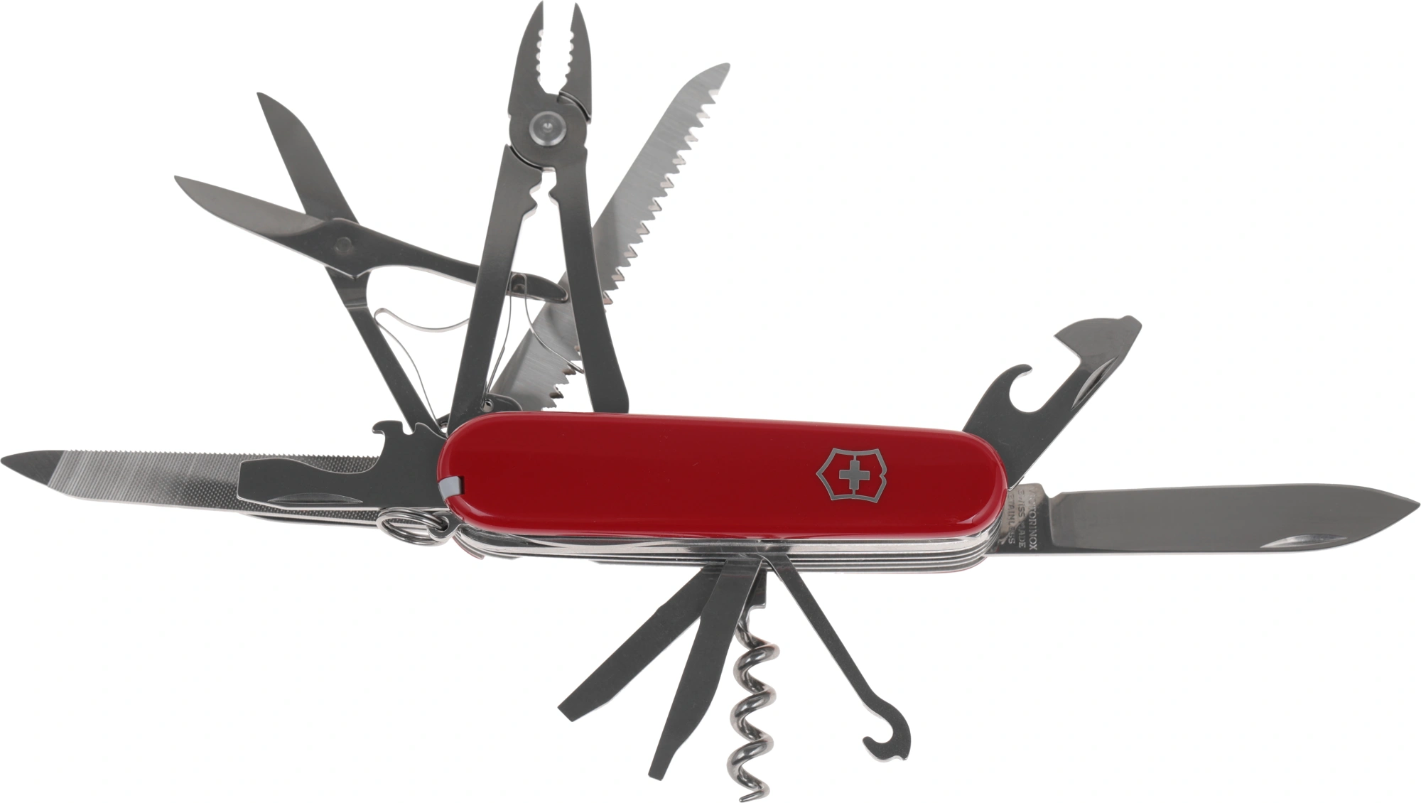 Нож перочинный Victorinox Handyman (1.3773) 91мм 24функц. красный карт.коробка — миниатюра 5