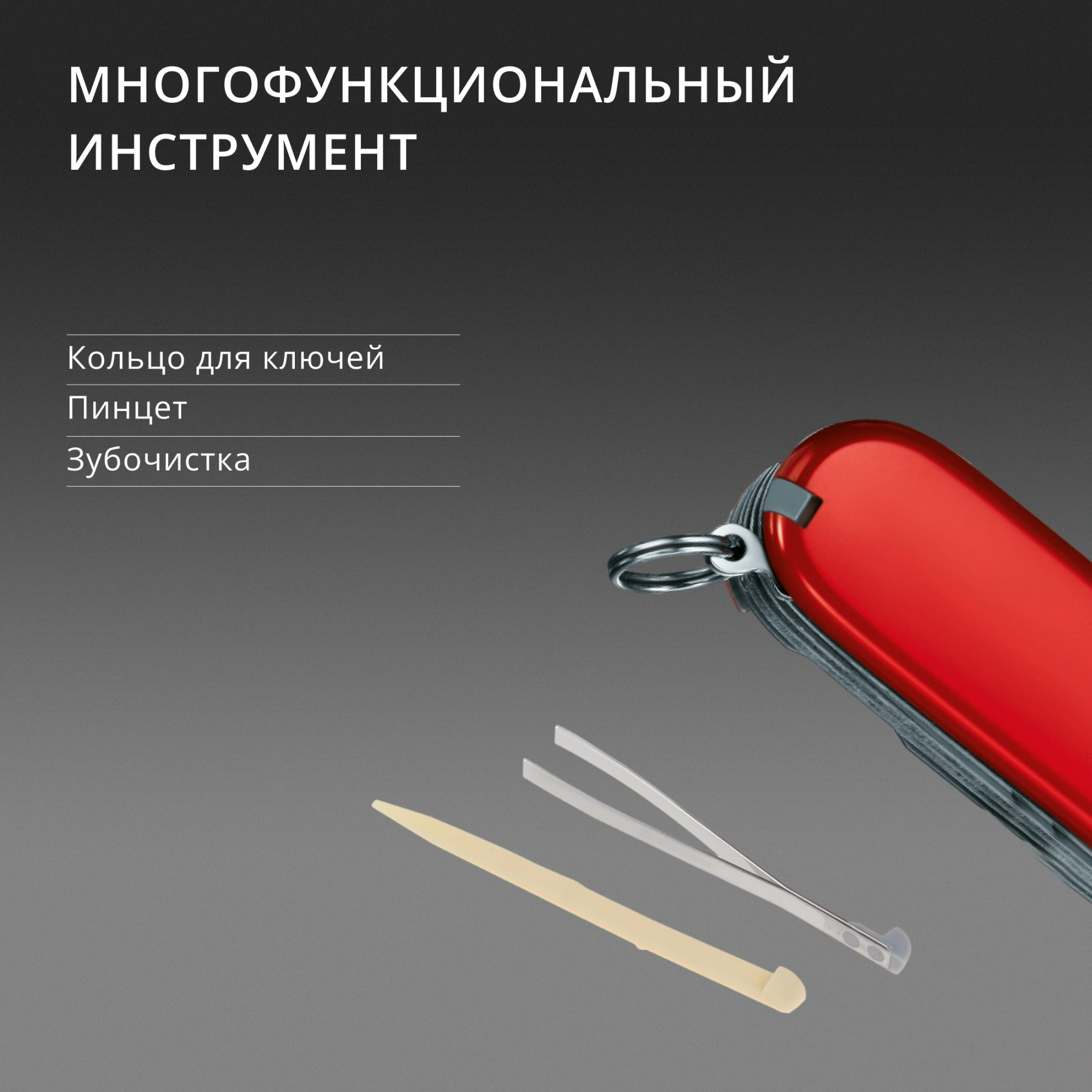 Нож перочинный Victorinox Handyman (1.3773) 91мм 24функц. красный карт.коробка — миниатюра 17