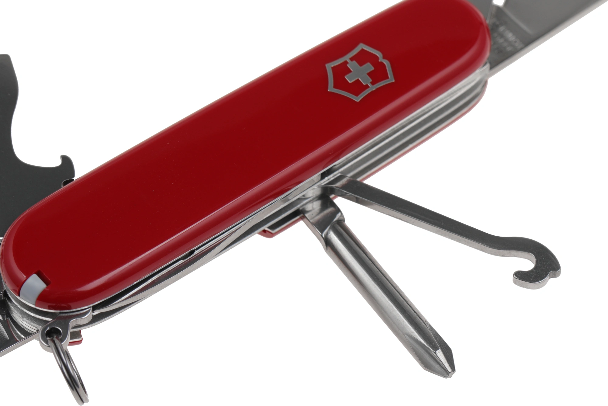 Нож перочинный Victorinox Super Tinker (1.4703) 91мм 14функц. красный карт.коробка — миниатюра 6