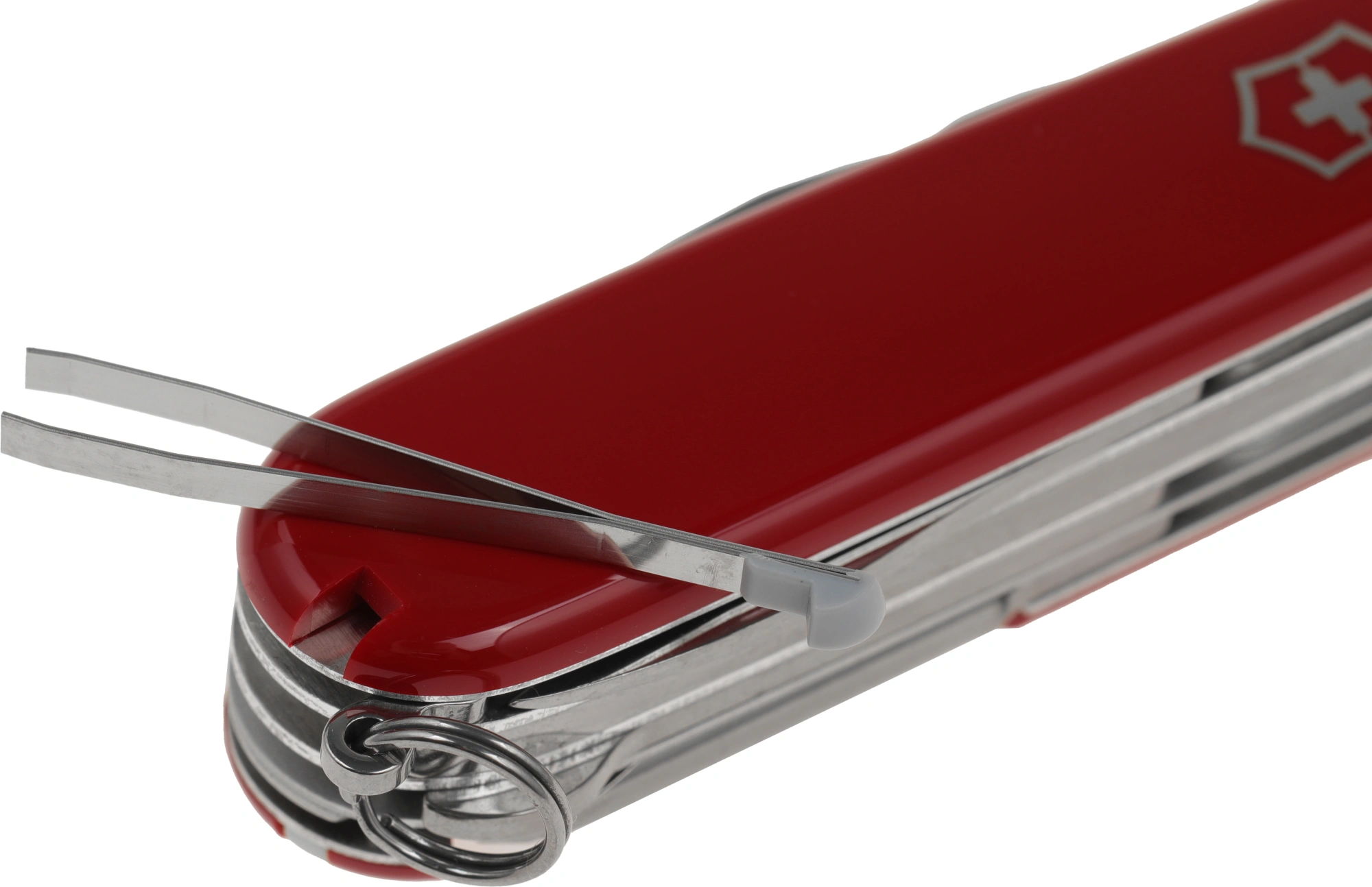 Нож перочинный Victorinox Deluxe Tinker (1.4723) 91мм 17функц. красный карт.коробка — миниатюра 4