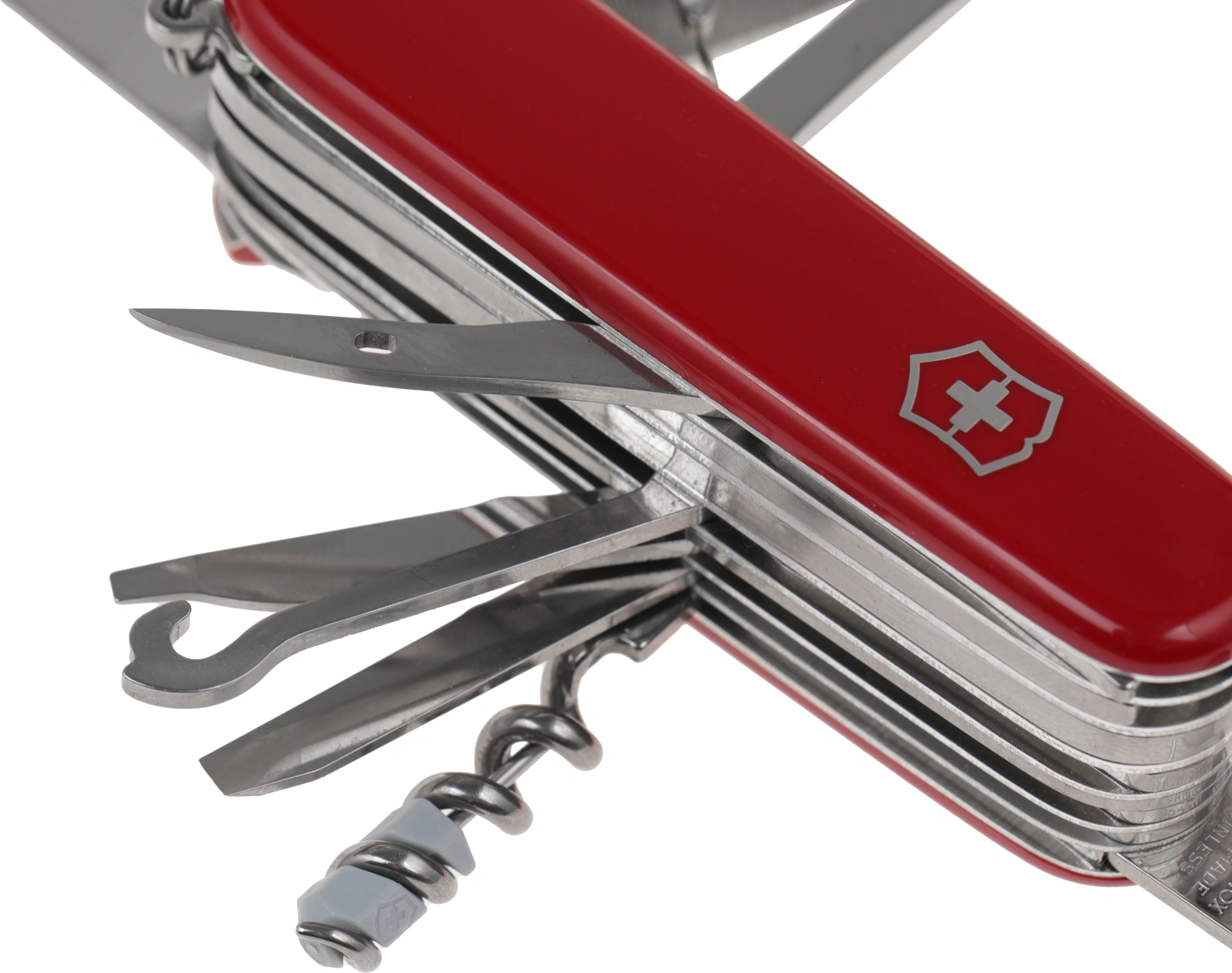 Нож перочинный Victorinox SwissChamp (1.6795) 91мм 33функц. красный карт.коробка — миниатюра 8