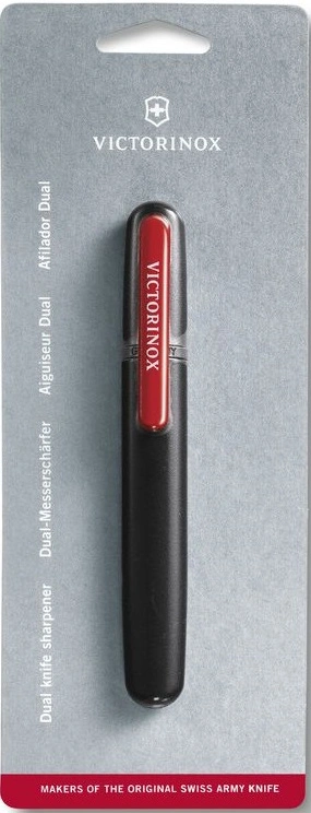 Точилка для ножей Victorinox Dual-Knife для перочных ножей черный/красный (4.3323) — миниатюра 3