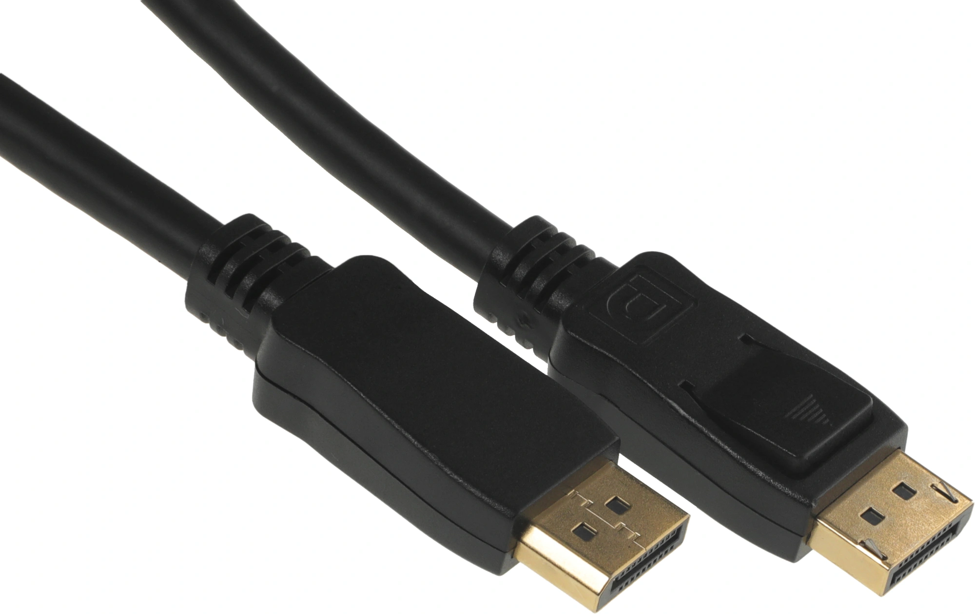 Кабель аудио-видео Ningbo V1.2 DisplayPort (m)/DisplayPort (m) 5м. черный — миниатюра 4