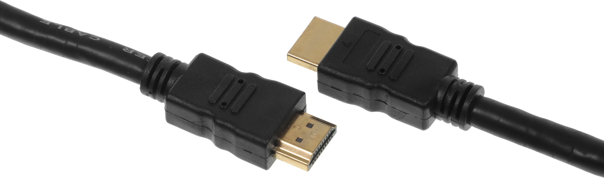 Кабель аудио-видео Ningbo HDMI (m)/HDMI (m) 3м. феррит.кольца позолоч.конт. черный (HDMI-3M-MG(VER1.4)) — миниатюра 3
