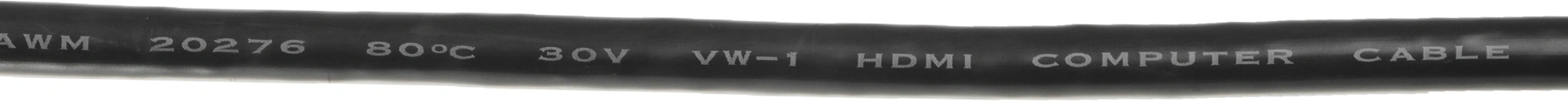 Кабель аудио-видео Ningbo HDMI-5M-MG HDMI (m)/HDMI (m) 5м. феррит.кольца позолоч.конт. черный — миниатюра 4